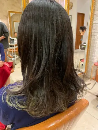 ロング sakamoto sayaのヘアスタイル