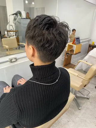 ショート 有松 奈央のヘアスタイル