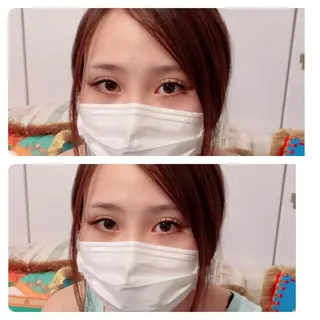 パーマ マツエク・マツパ アイブロウ 神山 ビューティー・アイのマツエク・マツパデザイン