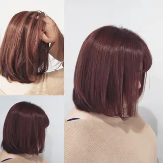 ミディアム カラー パーマ ヘアアレンジ ネイル キッズ メンズ マツエク・マツパ MEGUMI megumiのヘアスタイル