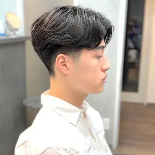 ショート パーマ メンズ 3月〜お店変わります 詳しくはインスタまでのヘアスタイル