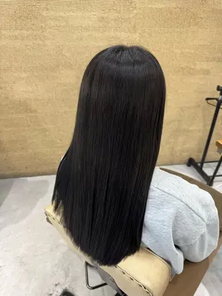 ロング カラー ブリーチなしwカラー /艶カラー/oukaのヘアスタイル