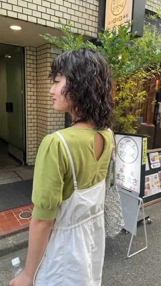 ミディアム パーマ Seeknext // Rukaのヘアスタイル