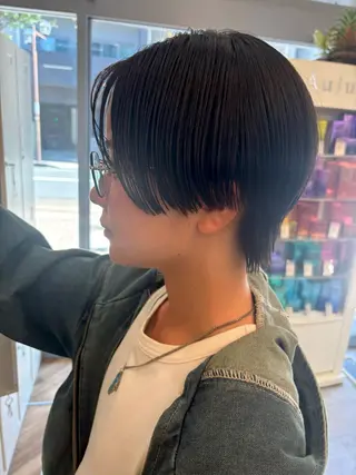 ショート 大木 華のヘアスタイル