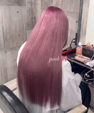 カラー ヘアアレンジ ハイトーン/ゆるふわ 🧚𖥔ׁTOMO♡のヘアスタイル