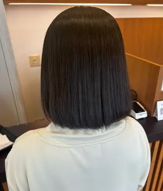 ショート カラー 艶カラー✨ 河津さくらのヘアスタイル