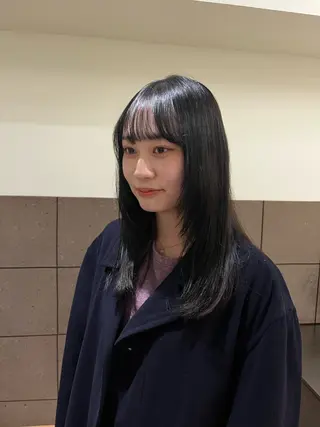 セミロング mao /HUI金山のヘアスタイル