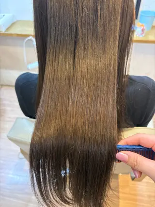 カラー 韓国ヘアー🇰🇷 MIWAのヘアスタイル