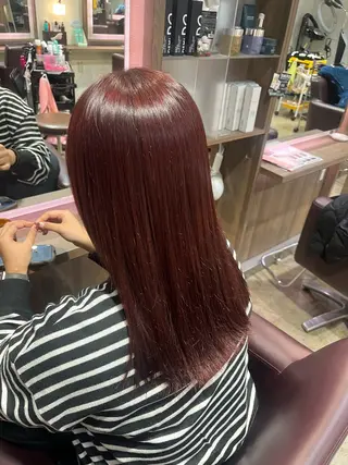 ロング カラー レディースカット SHIORIのヘアスタイル