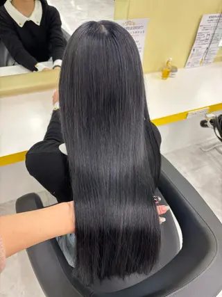 ロング カラー 🦋色落ち綺麗カラー メンズYUZU🦋‪のヘアスタイル