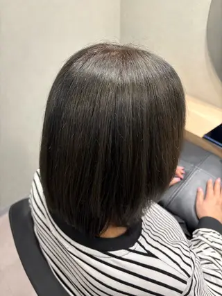 ミディアム カラー mok 🫧ayaneのヘアスタイル