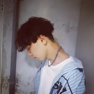 ショート ヘアアレンジ メンズ 宮内 絃希のヘアスタイル