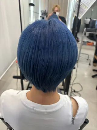 ショート カラー ✨渋谷ハイトーン 功太郎のヘアスタイル