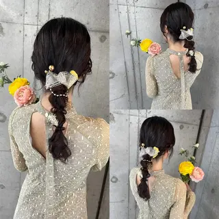 ヘアアレンジ 美髪× ヘアセット✨Araiのヘアスタイル
