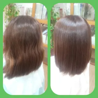 ミディアム 石原 生太  のヘアスタイル