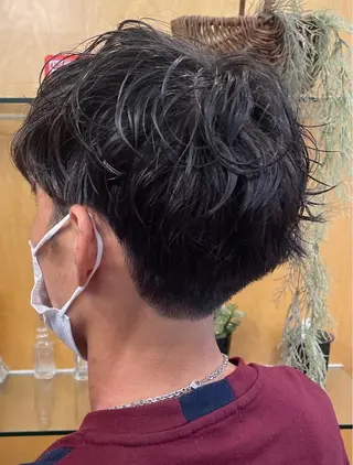 パーマ メンズ 谷山清和 ゆうやのヘアスタイル
