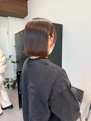 ショート ボブ/縮毛矯正/ 髪質改善/渋谷/美月のヘアスタイル