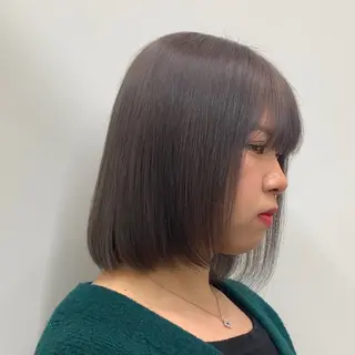 ミディアム カラー れい🫧 ハイトーン特化のヘアスタイル