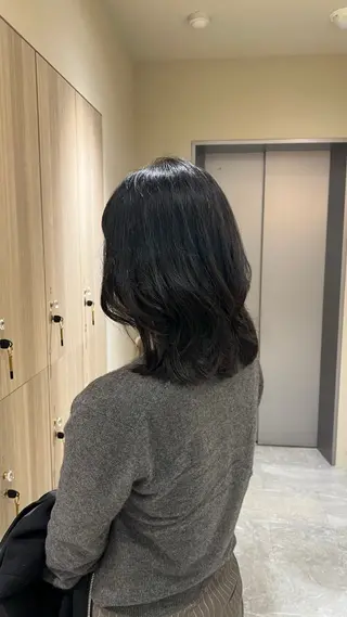 ミディアム 高橋 麻冬　久屋大通店のヘアスタイル