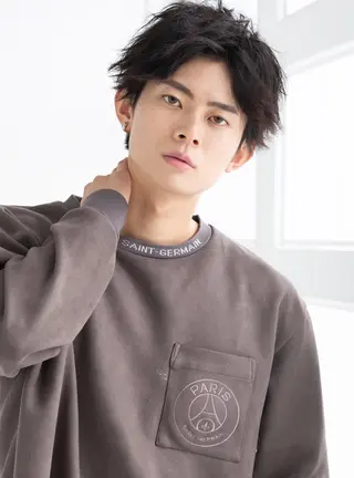 パーマ メンズ 西村 友佑のヘアスタイル