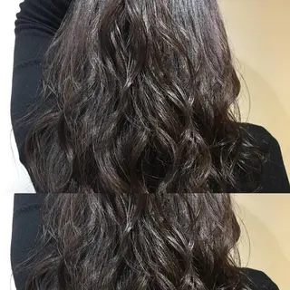 セミロング カラー box mico. mutsumiのヘアスタイル