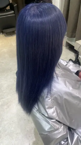 ロング カラー 髪質改善ストレート 🌈似合わせカットのヘアスタイル