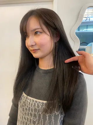 ロング カラー ichika/福岡 /透明感カラー🤎のヘアスタイル