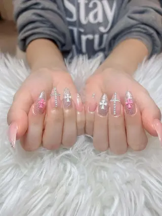 ネイル ANH ゴテゴテネイルのネイルデザイン