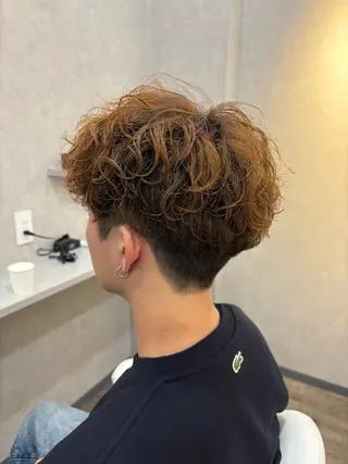 ショート パーマ メンズ 【メンズ特化中】 JINNOのヘアスタイル