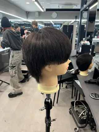 ショート メンズ 河村 怜奈のヘアスタイル