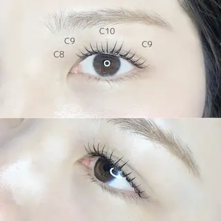 マツエク・マツパ . makotoのマツエク・マツパデザイン