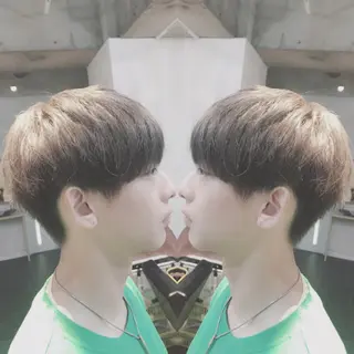 ショート カラー メンズ 重政 和樹のヘアスタイル