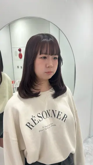 ロング カラー パーマ ヘアアレンジ メンズ キッズ 盛れ韓国ハイトーン 🎀Himari🎀のヘアスタイル