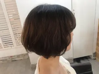 ショート カラー ヘアアレンジ 蔵前🫧韓国風レイヤ ーカット🫧KAHOのヘアスタイル