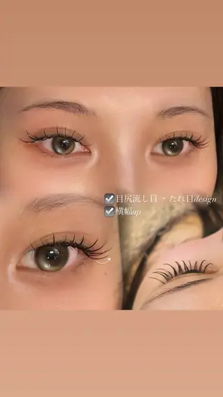 マツエク・マツパ 🐈‍⬛Mahiro /eyelash🌙のマツエク・マツパデザイン