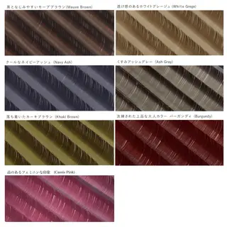 マツエク・マツパ Labelta .のマツエク・マツパデザイン