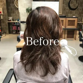 ミディアム カラー レディースヘア💫 加藤たいが🐯のヘアスタイル