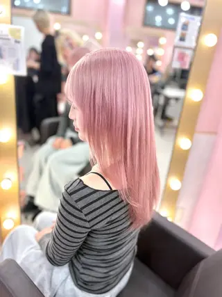 ロング カラー 甘ふわgirly🎀 ハイトーン🤍Ramのヘアスタイル