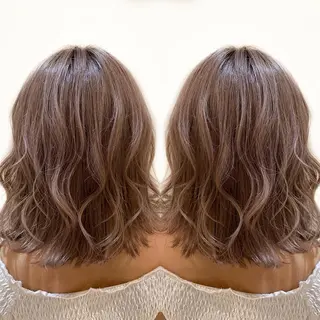 ミディアム カラー ご予約 宜しくお願いします！のヘアスタイル