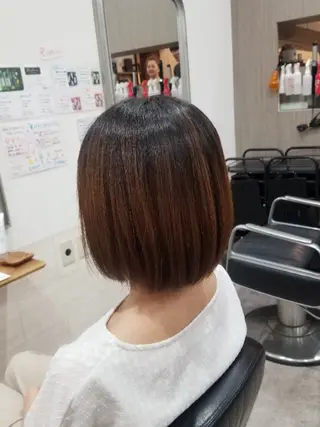 ミディアム 暖色🍎透明感カラー 🩵小林かりんのヘアスタイル