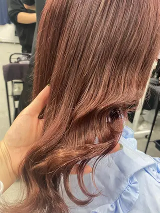 セミロング カラー 💖札幌カラー 指名No.1💖玲奈のヘアスタイル