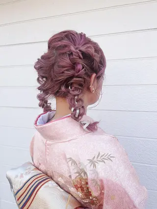 セミロング YAP！HAIR トコツメアヤノのヘアスタイル