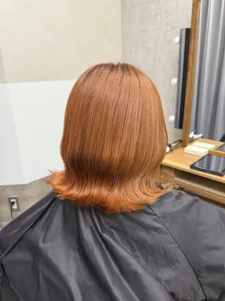 ミディアム GiseL 博多 ほのかのヘアスタイル