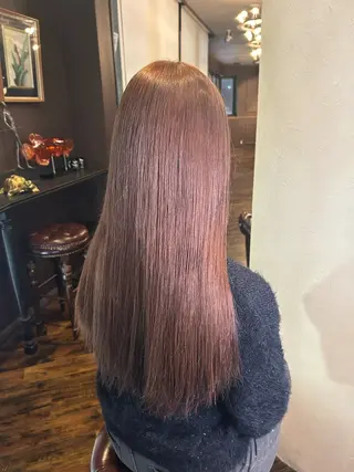 ロング カラー ヘアアレンジ Rina🌷 ダメージレスカラーのヘアスタイル