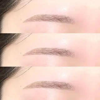 アイブロウ 束感まつげ/透明感眉 🎀 haru 🤍のマツエク・マツパデザイン