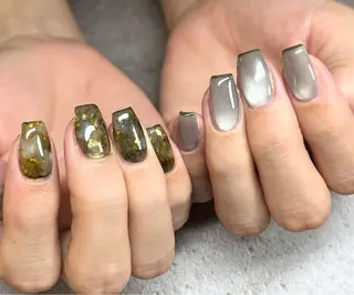 ネイル なんば7nail YUZUHAのネイルデザイン