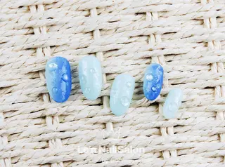 ショート カラー ネイル Le’a NailSalonのネイルデザイン