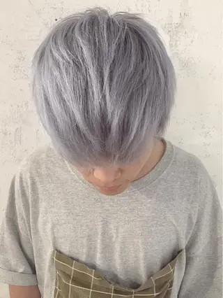 ショート レイヤー/ハッシュ 渋谷/サッタのヘアスタイル