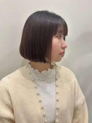 ミディアム 💛🤍U too e’s 鎌倉🧸のヘアスタイル