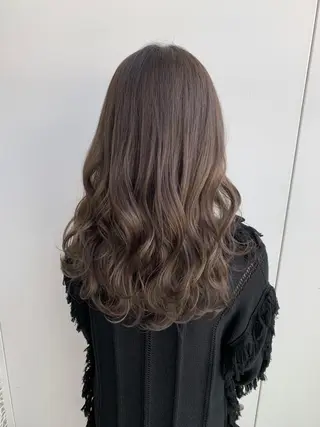 セミロング カラー 中塚 義人のヘアスタイル
